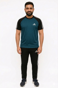 Tracksuit For Summer – Awesome Zinc & Black Adi Combo.
