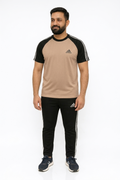 Tracksuit For Summer – Awesome Skin & Black Adi Combo.
