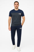Tracksuit For summer – Grey Front & Blue Combo
