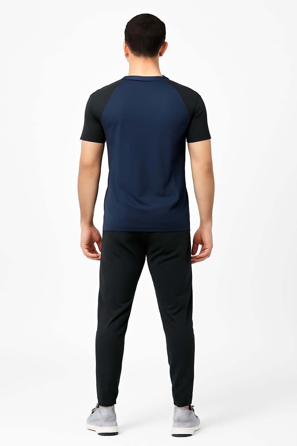 Tracksuit For summer – Drfit Premium quality Navy & Black Raglan Sleeve