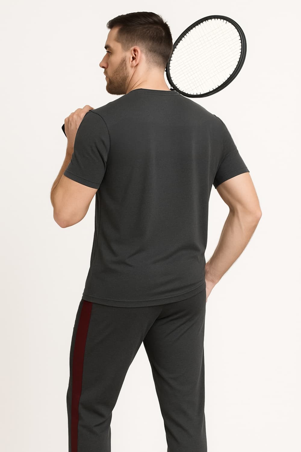 Tracksuit For summer –Drfit Premium quality Gray & Merun Track Suit