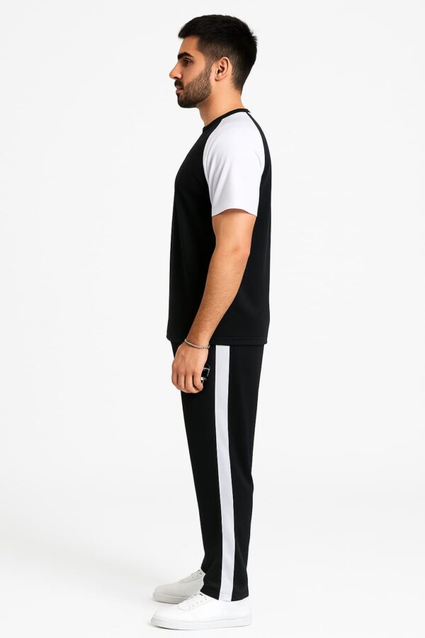 Tracksuit For summer - Black & White Combo #211 - Image 2