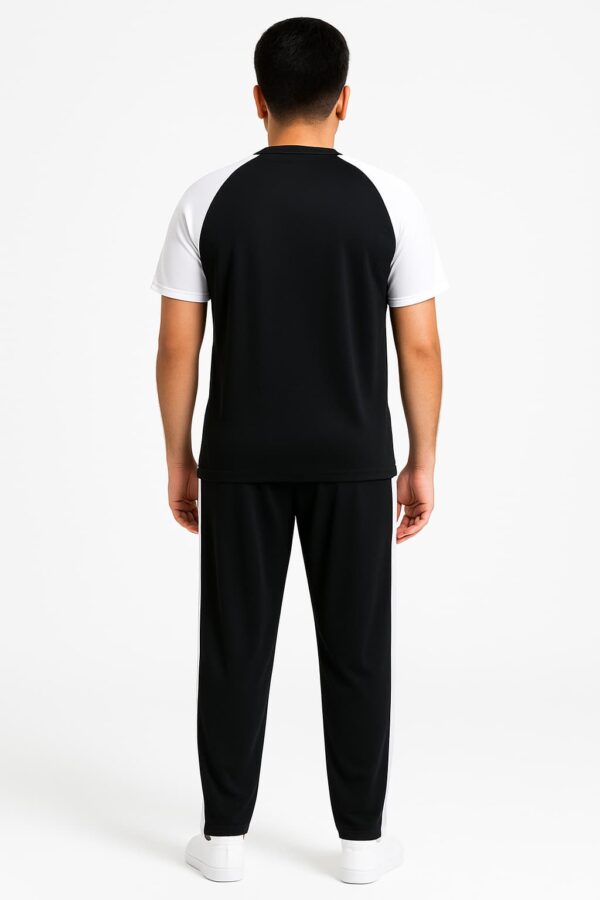 Tracksuit For summer - Black & White Combo #211 - Image 3