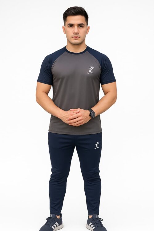 Tracksuit For summer – awesome Grey & Blue Combo #202