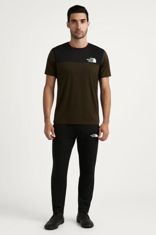 Tracksuit For summer – Olive Green & Black Combo #215