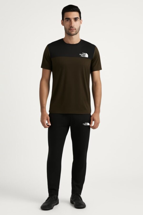 Tracksuit For summer - Olive Green & Black Combo #215