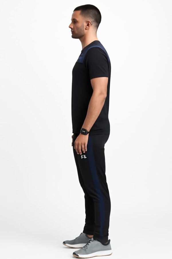 Tracksuit For summer -Navy & Black Combo #217 - Image 2