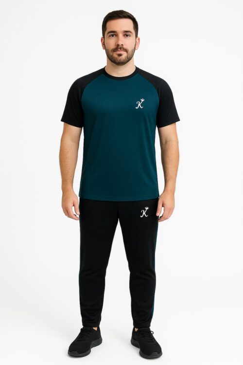 Tracksuit For summer – Zink & Black Ragaln Sleeve #226