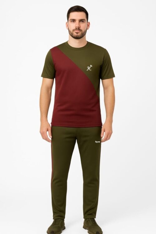 Tracksuit For summer – Olive Green & Mehron Awesome Combo #230