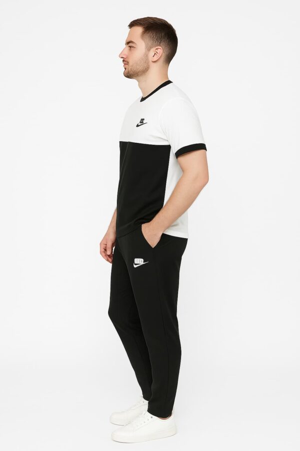 Tracksuit For summer - Black & white Combo #206 - Image 2