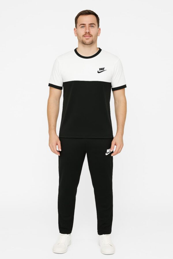 Tracksuit For summer - Black & white Combo #206