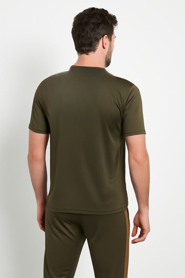 Tracksuit For summer -Olive Green & Copper combo #207 - Image 2